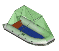 Полным ходом идет проектирование тентов на модели лодк Лидер 300, 320, и Лидер 330.